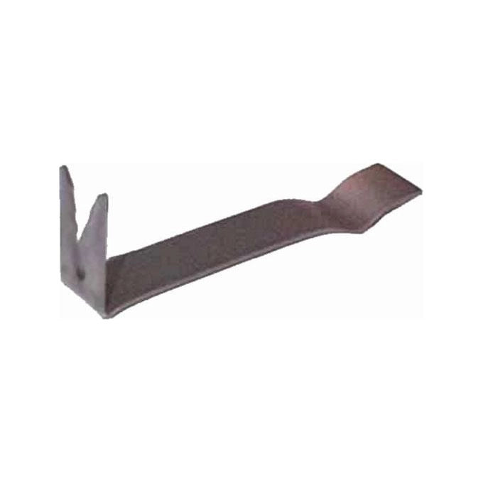 Generica 5662021 Arpione Lampo Doppia Punta in Acciaio Lucido Spessore 1,8 mm Lunghezza 90 mm Larghezza 18 mm colore Acciaio Lucido