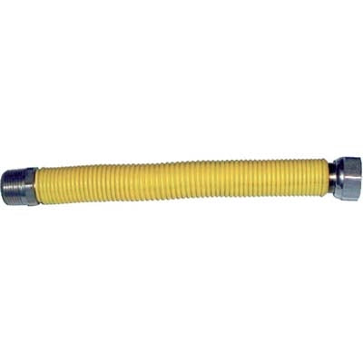 TUBO GAS FLESSIBILE ESTENSIBILE MF  INOX 316/GUAINA 3/4MF CM 20/40