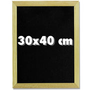 Trade Shop - Lavagna Nera Per Gessetto 30 X 40 Cm Lavagnetta Casa Ufficio Scuola -