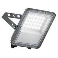 PROIETTORE LED ESUS 20W 3-4-6500K IP65 ARGENTO.