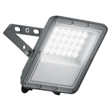 PROIETTORE LED ESUS 20W 3-4-6500K IP65 ARGENTO.