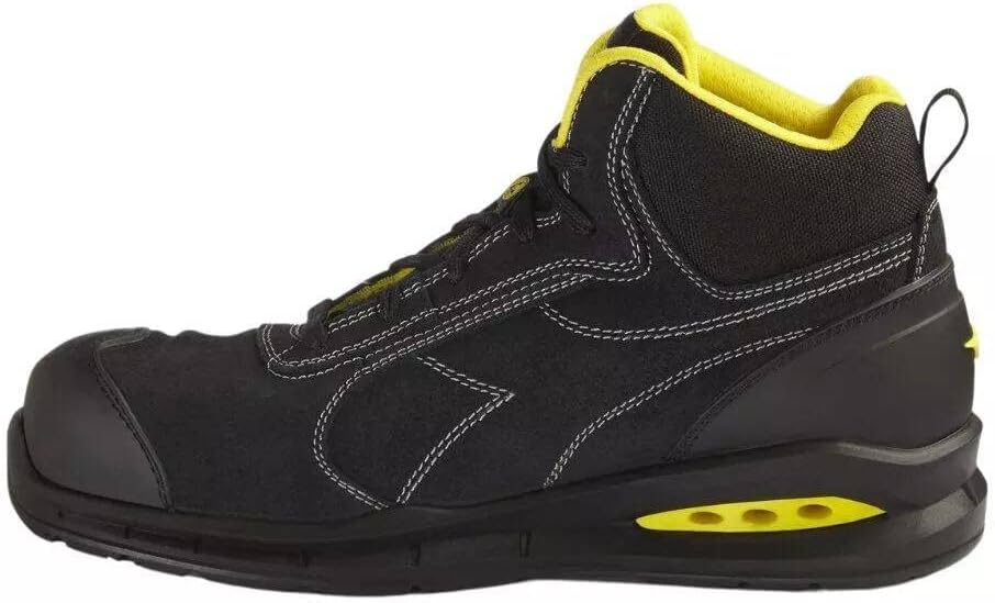 Scarpe Antinfortunistiche Alte Diadora Utility Run Net Airbox Master Mid S3 SRC ESD N.41 - 178838-41