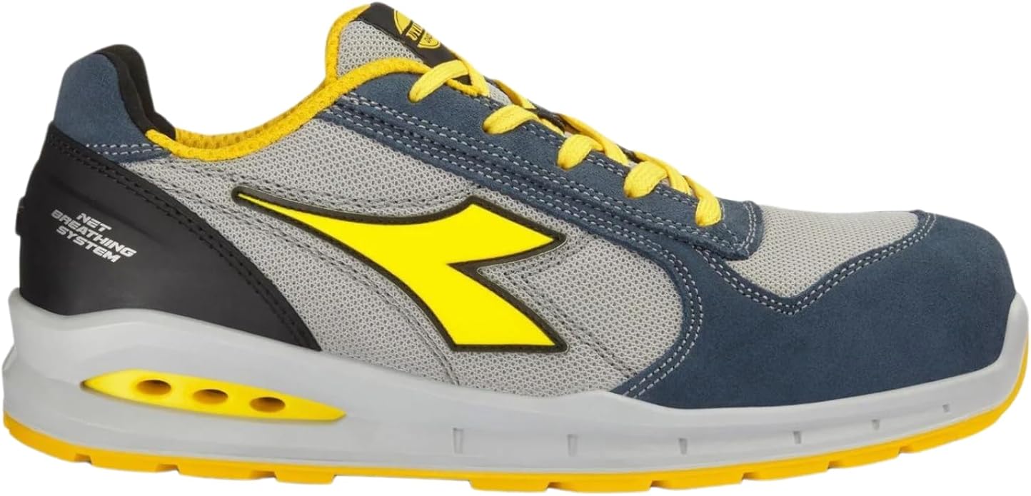 Scarpe Antinfortunistiche Diadora Utility Run Net Airbox Low S1PS FO SR N.42 - 181146-42
