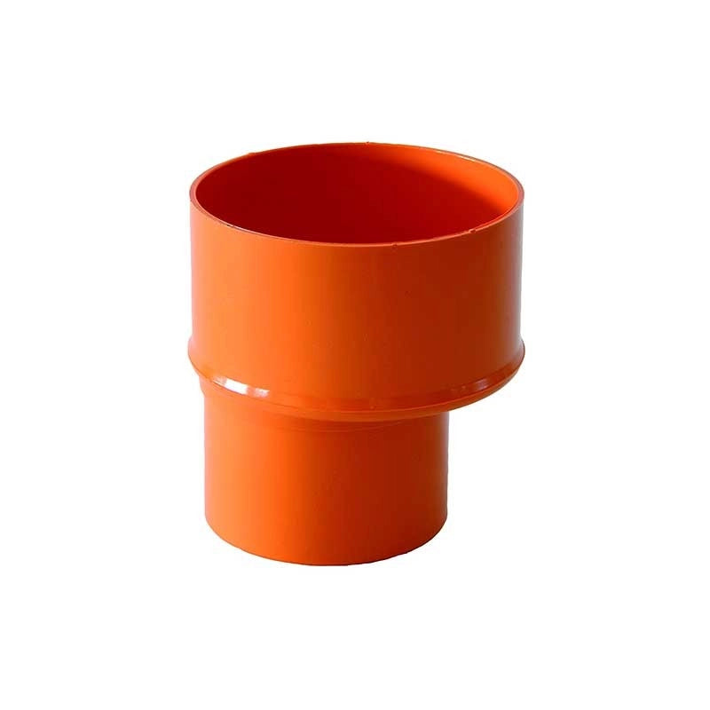 Riduzione in pvc- bicchiere su diametro maggiore : Colore - Arancio, Diametro - 125x40