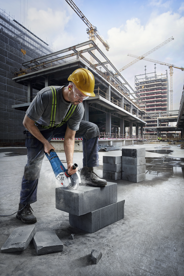 Bosch GWS 27-230 PR Smerigliatrice Angolare Ø 230 mm, 2700 W manico orientabile