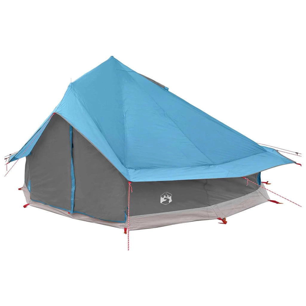 Tenda Tipi Blu 700 x 700 x 395 cm Poliestere e Acciaio 42028712