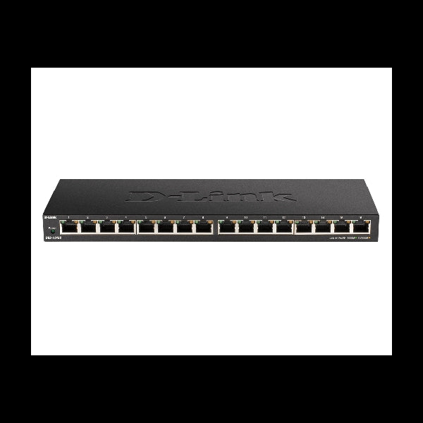 D-link dgs-1016s non gestito gigabit ethernet (10/100/1000) nero - 121571