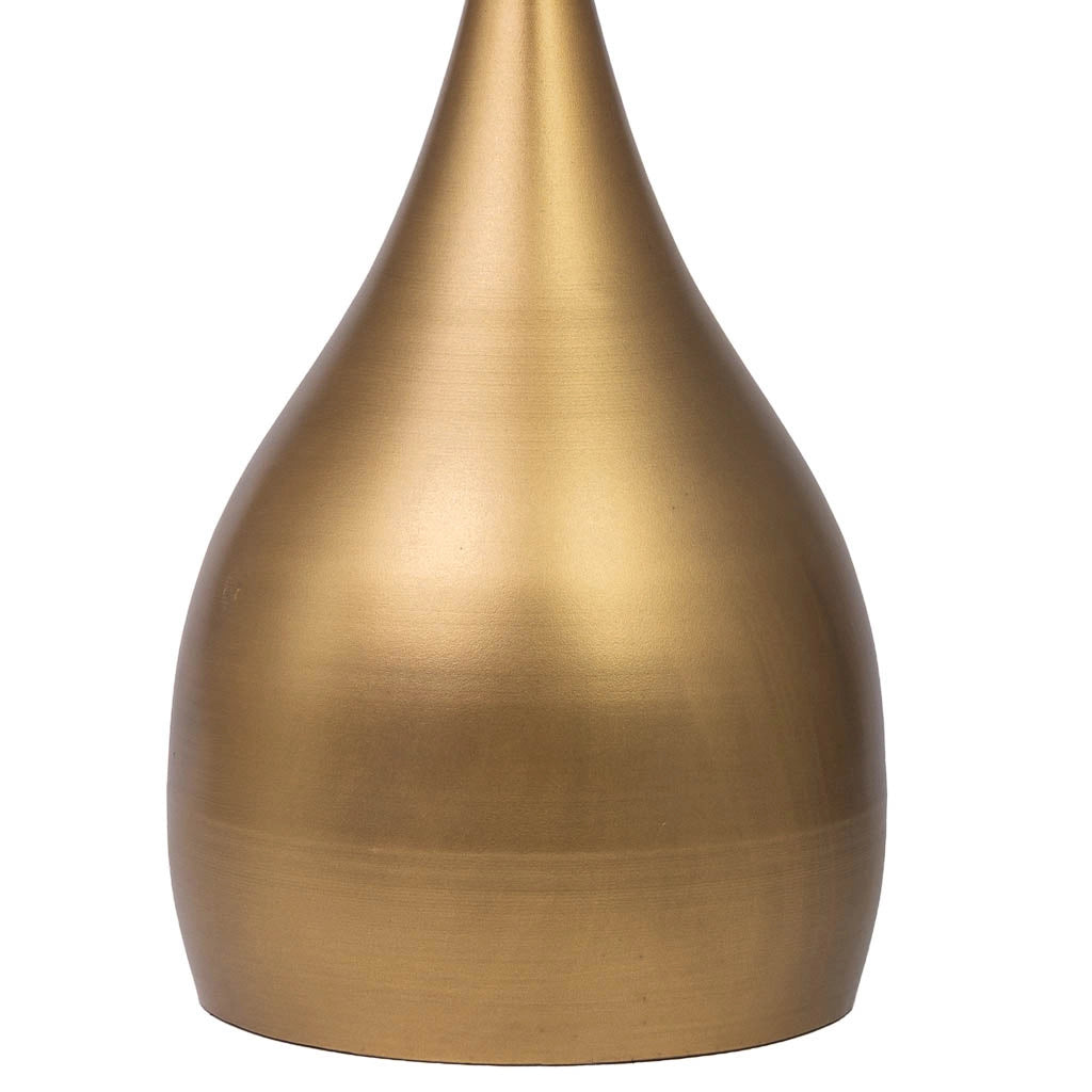 Tavolino in metallo 51x51x53,5h cm Oro