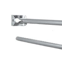 Barra maniglione ribaltabile cm80 con porta rotolo inox lucido