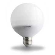 Trade Shop - Lampadina Led E27 Globo G80 8w Luce Calda 3000k Bulbo Sfera Palla Alta Qualità 00159 -