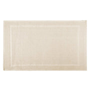 Tappetino bagno 100% cotone vincent beige antiscivolo cm 50x80x2