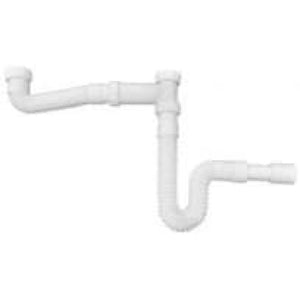 Kit di scarico a l per lavello d oppio 1-1/2 con goflex top quali