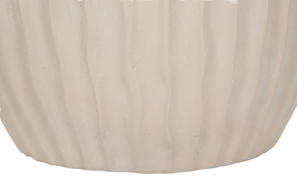 Vaso Mist Ø26,5x26 cm in Mgo Crema