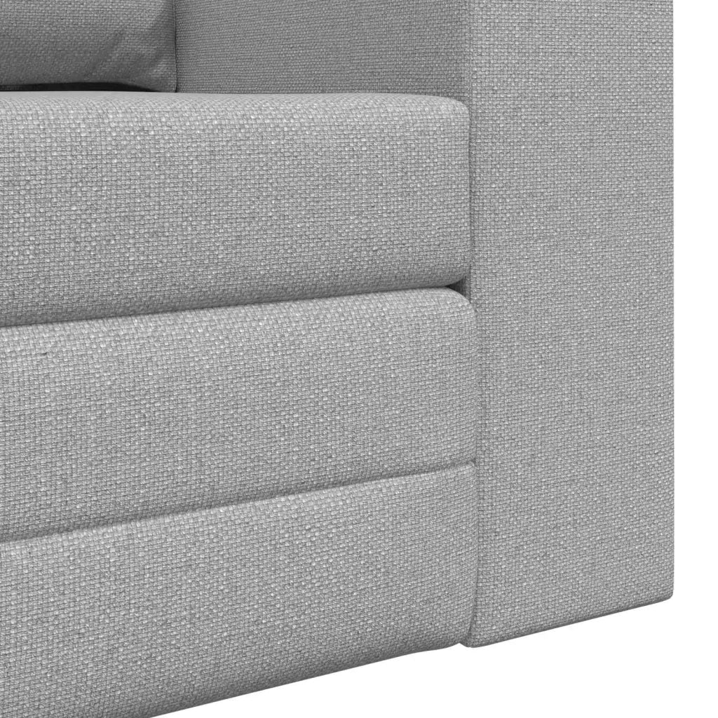 Divano letto | Sof¨¤ letto | Letto singolo Grigio Nuvola 148 x 71 x 83 cm Tessuto