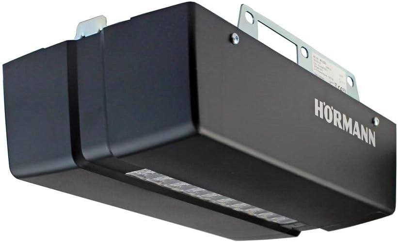 Propulsore per porta del garage Pro Matic Serie 4 (apriporta con terminale manuale HSE 4, cavo di collegamento, larghezza cancello 5000 mm/superficie dell'anta max. 11,25 m²) 4510293, nero