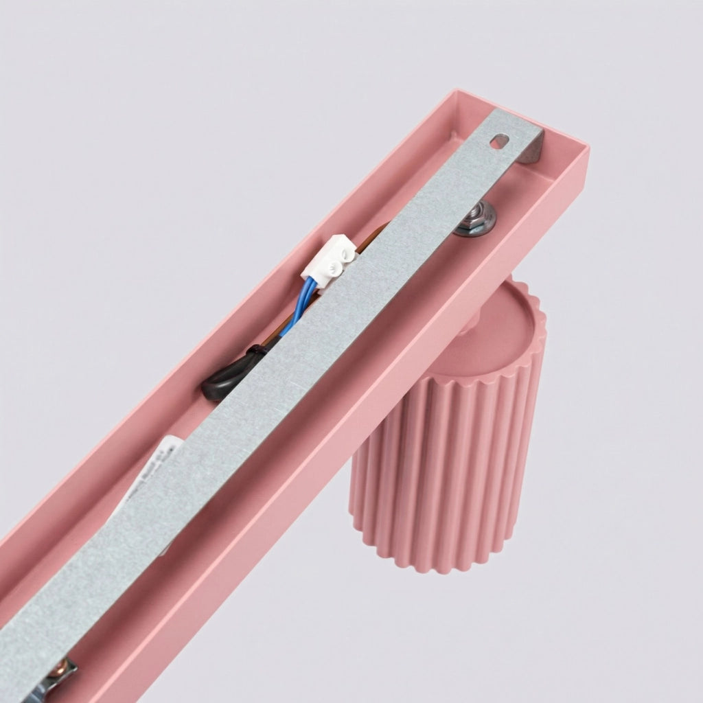 Plafoniera KARBON 3L rosa