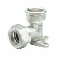 Gomito femmina con flangia in ot tone con o r d.16x1/2  b08m3k5k