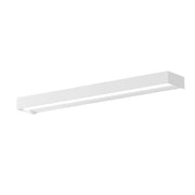 Lampada a Parete LED GAP 30W 2420lm 3000K Alluminio Bianco Opaco Dimmerabile Taglio Fase - Gealuce