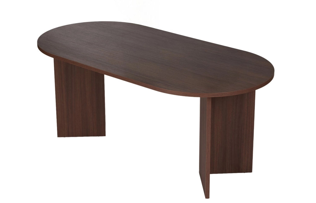 Tavolo da pranzo in legno "Sablin" - 180 x 89 x 75 cm - Noce