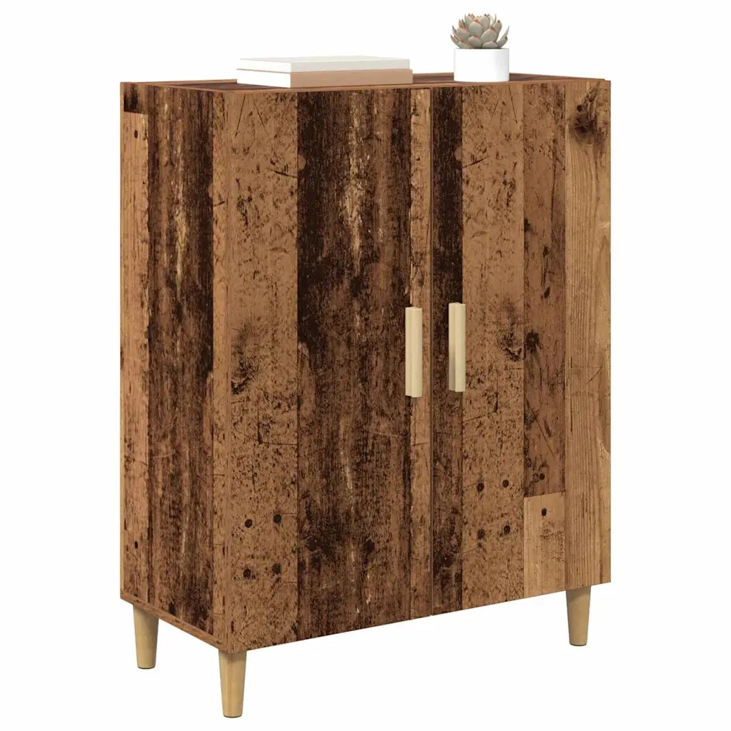Credenza | Madia | Buffet da pranzo | Armadio da pranzo Legno vecchio 70 x 34 x 90 cm Legno multistrato
