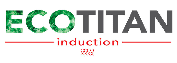 Padella Alta Ø24 cm Antiaderente Rivestimento in Ecotitan Induzione Silex Grigio