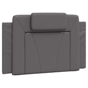 Cuscino Testiera Viana Grigio 90 cm in Similpelle CFW5819714