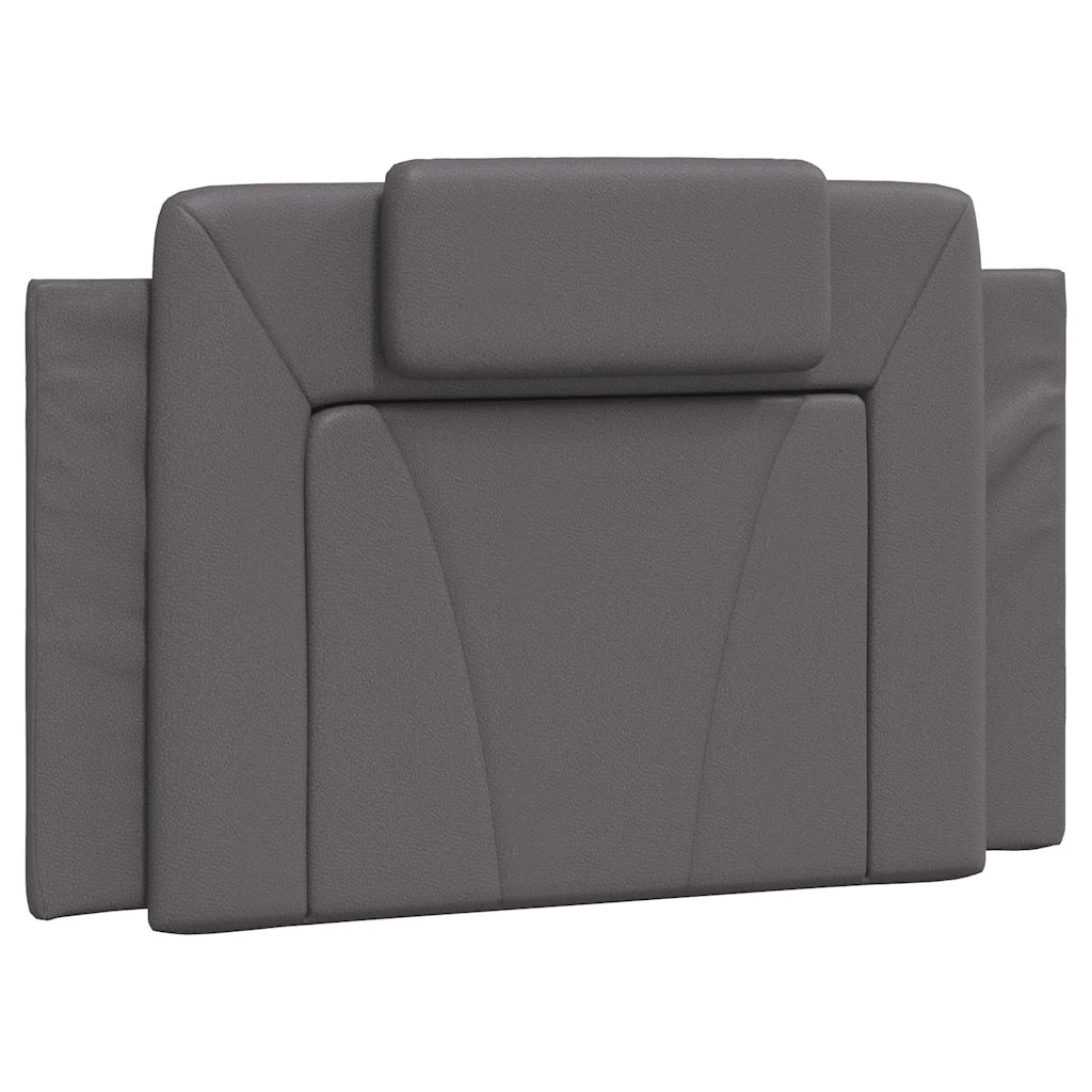 Cuscino Testiera Viana Grigio 90 cm in Similpelle CFW5819714