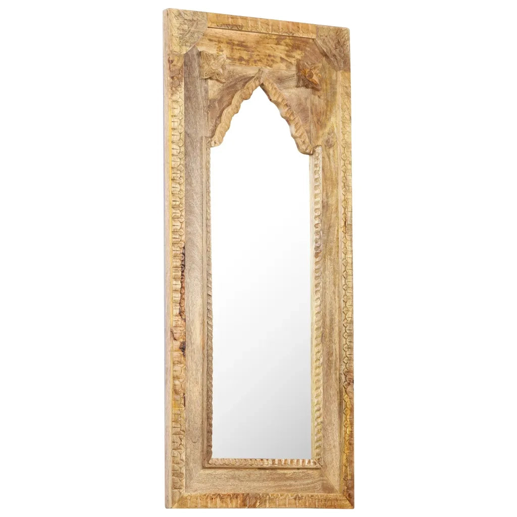 Specchio 50x3x110 cm in Legno Massello di Mango 321650