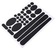 Protezione della catena posteriore per bicicletta - set da 1 - per la maggior parte delle biciclette - nero.