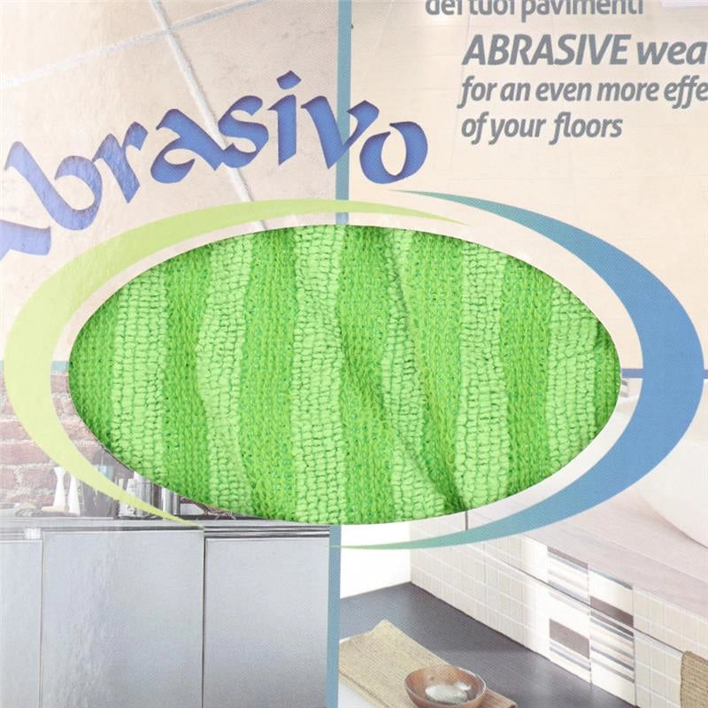 PANNO MICROFIBRA LAVAPAVIMENTI TESSITURA ABRASIVA 40X60 CM ASSORTITO
