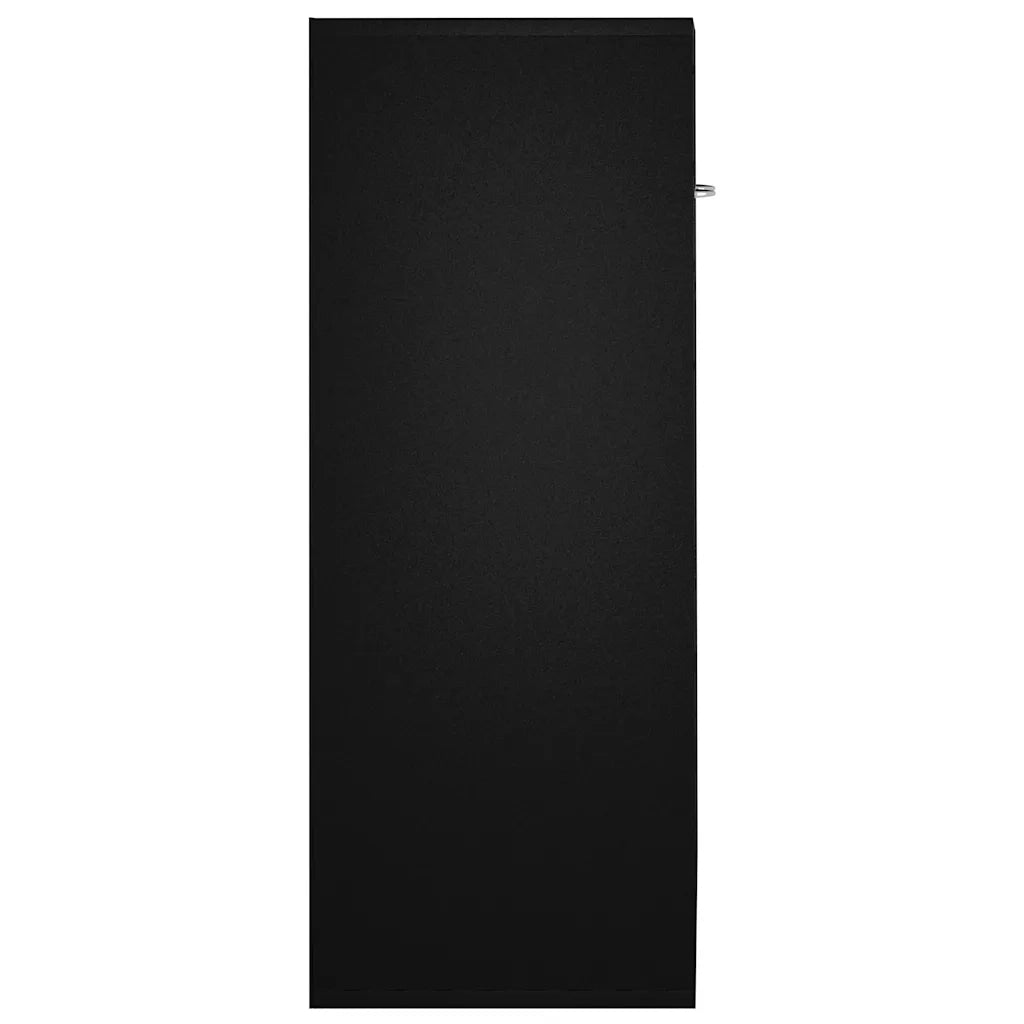 Credenza Nera 60x30x75 cm in Legno Multistrato 800730