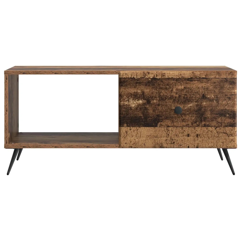 Tavolino da salotto Legno antico 90 x 50 x 40 cm