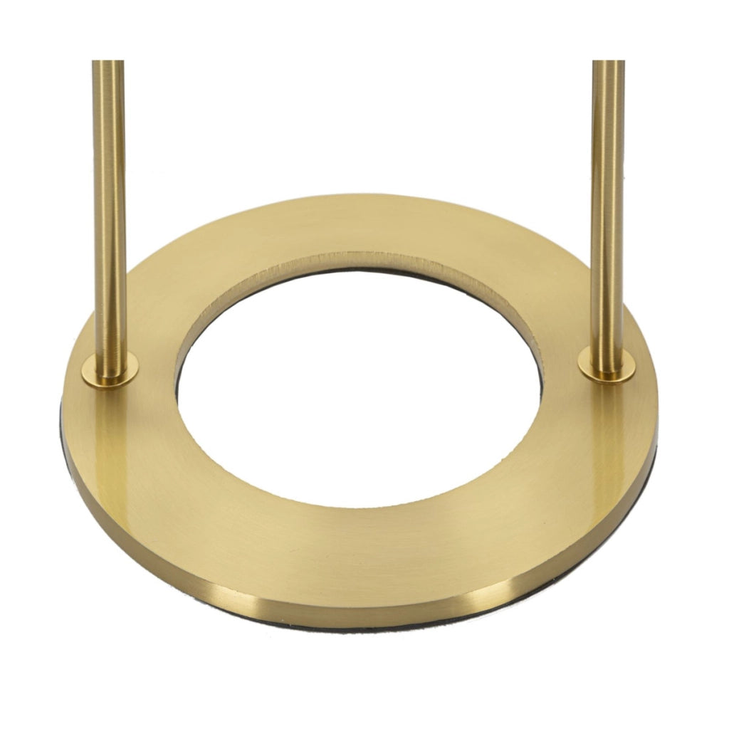 Lampada da Tavolo VKH149, Oro, Metallo, 21x21x50 cm