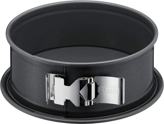 Forma a forma a cerniera SafeClick, diametro 20 cm, fondo piatto, fondo smaltato, resistente ai tagli, impermeabile