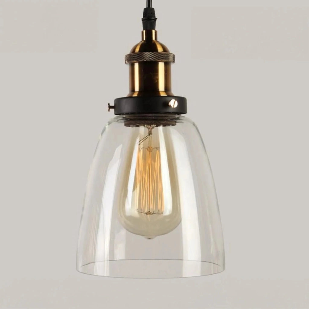 Lampada Da Soffitto Pensile Di Vetro Verto D APP048-1CP