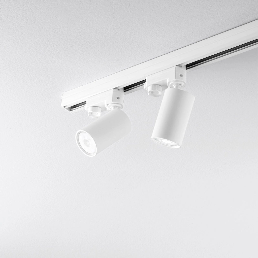 FARO PROIETTORE PER SISTEMA BINARIO SQUIB BIANCO 1 LUCE ATTACCO GU10 5,6X17,2CM