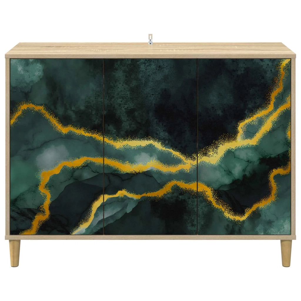 Credenza WIJHE Sonoma 102 x 33 x 75 cm Legno ingegnerizzato 8006954