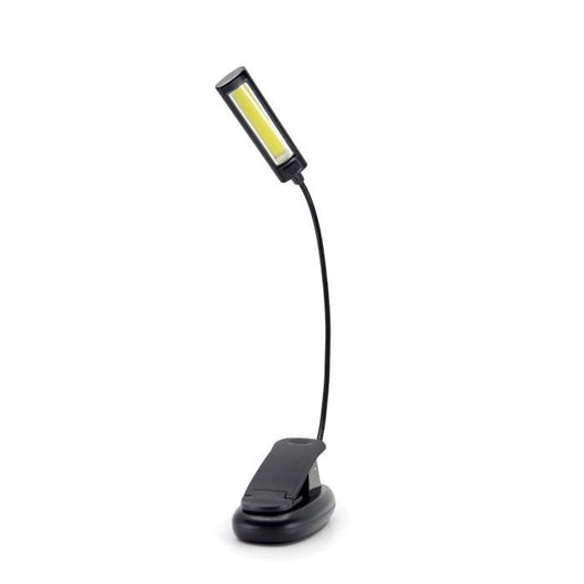 LAMPADA DA LETTURA BOOK LIGHT RICARICABILE A LED 75/100/150 LUMENS CON PINZA