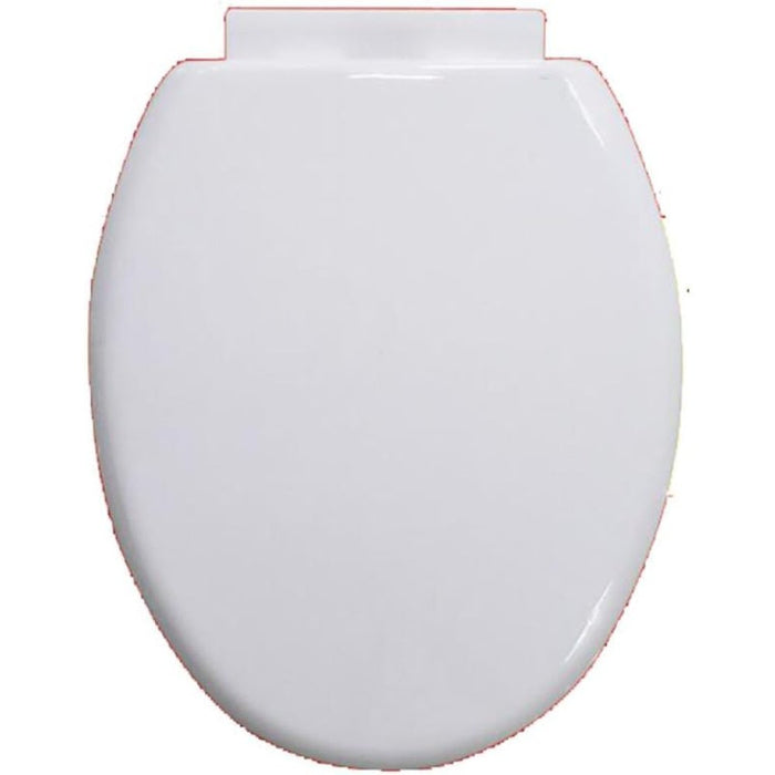 Toilet seat sedile wc antibatterico u o v soft close white desig