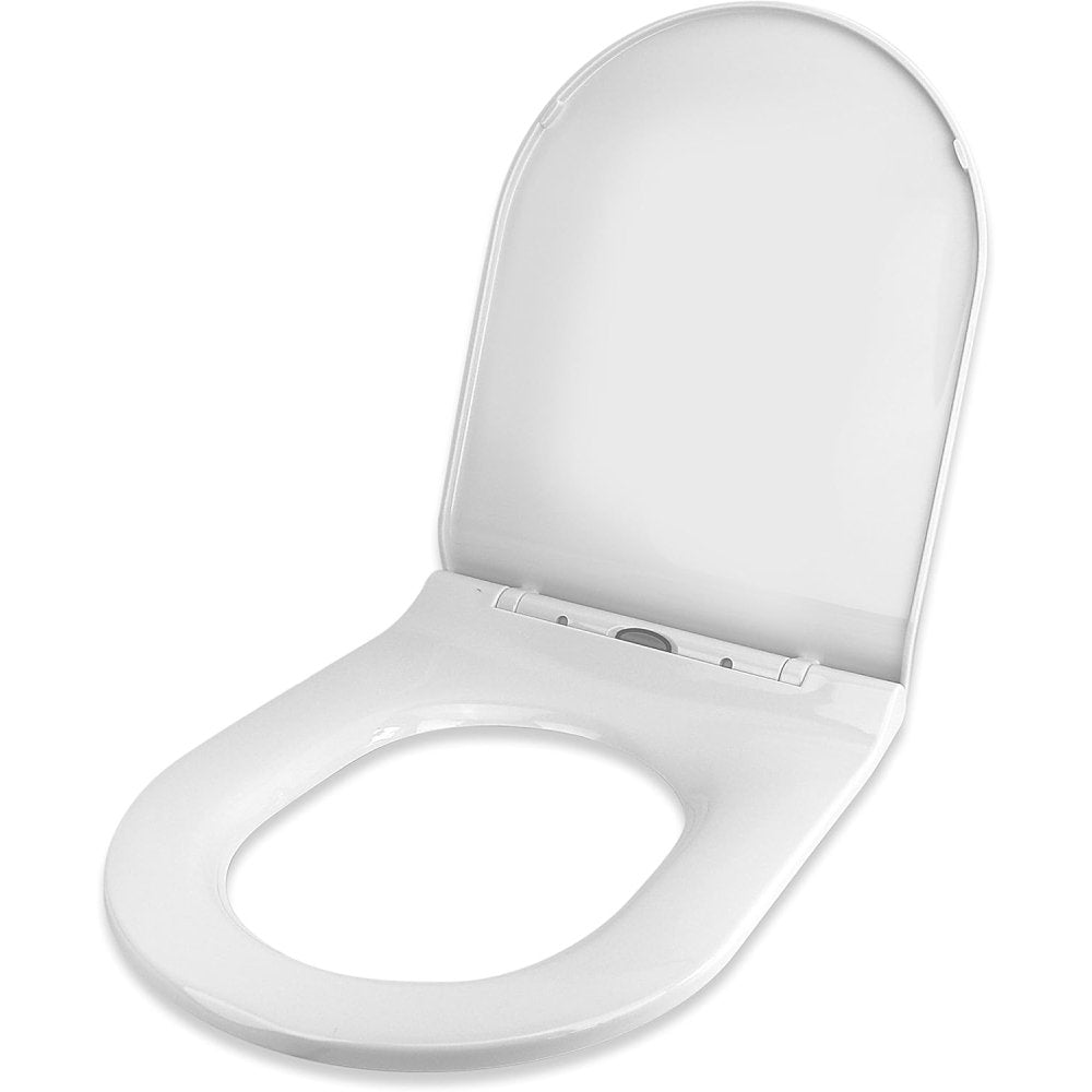 Prowarm - sedile wc antibatterico con cerniere a chiusura ammort