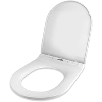 Prowarm - sedile wc antibatterico con cerniere a chiusura ammort