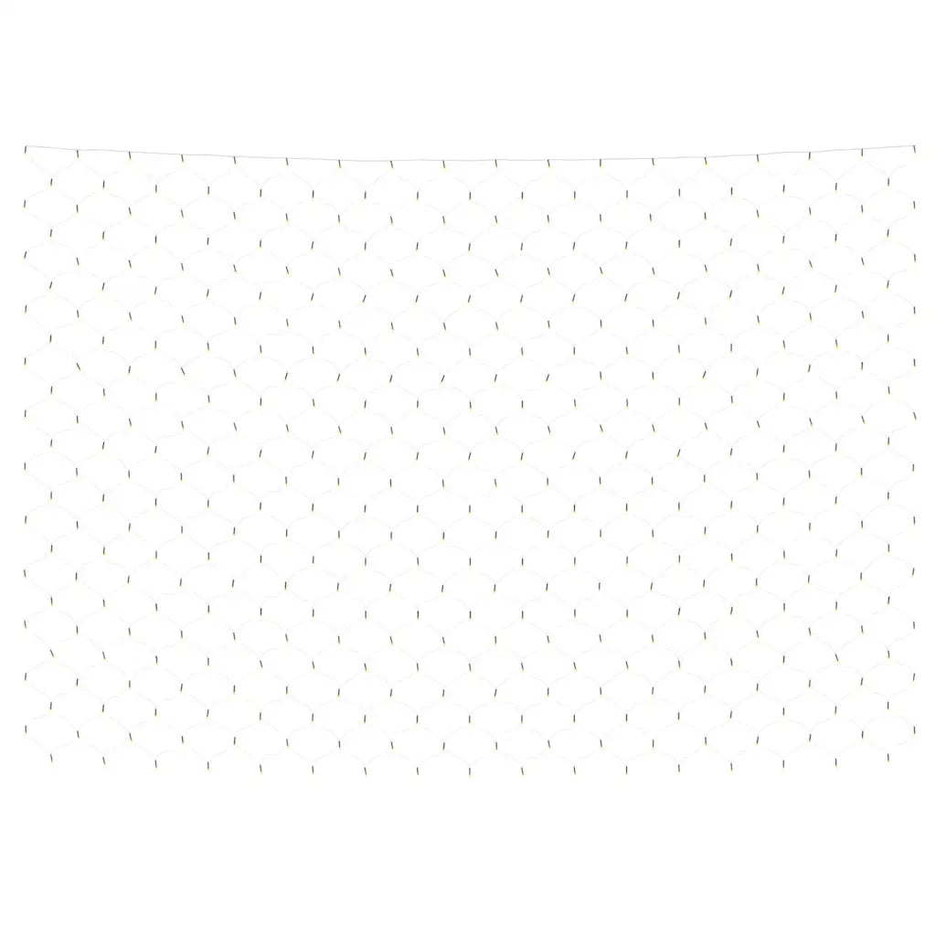 Luci di Natale Rete Bianco Caldo 3x2m 204 LED Interni Esterni CFW2530369