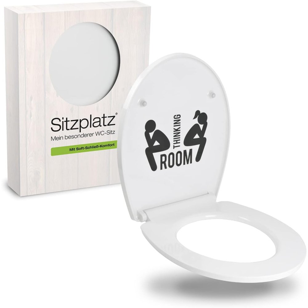 Sitzplatz 40398 6 - sedile wc universale, colore: bianco