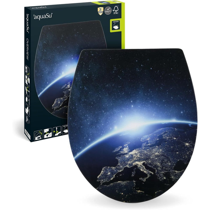 Sitzplatz 40677 2 overview - sedile wc universale, motivo decora