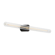POTTER Applique da Bagno LED 6W Attacco S14d 2700K IP44 Finitura Nera - Rossini Group | Illuminazione Specchi e Interni