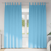 Tende Blackout con Anelli 2 pcs Blu Chiaro 245 x 140 cm 4107546