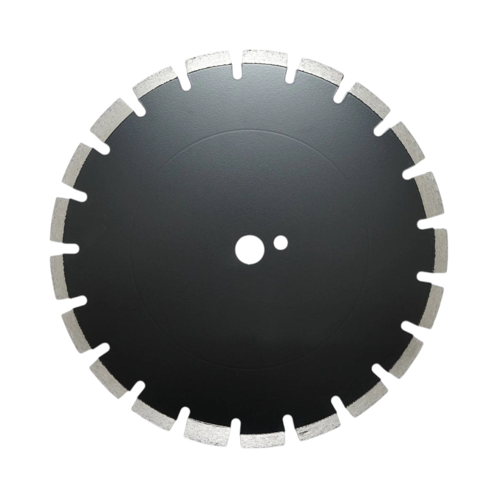 Disco diamantato segmentato 350x25,4 mm, segmento B40 12 mm per asfalto-calcestruzzo, mattoni, massetto Breckner Germany