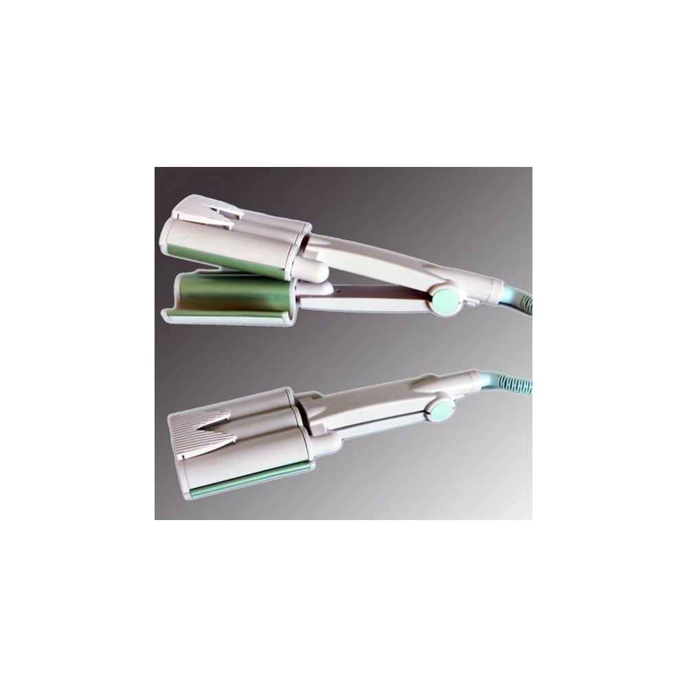 Trade Shop - Piastra Arricciacapelli Sonar Sn-18 Con Rotazione A 360° Capelli Ondulati -