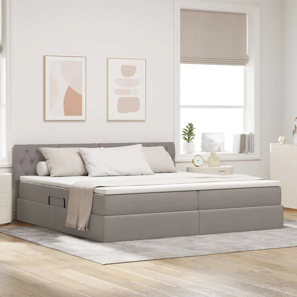 Letto con contenitore e materasso Talpa 200 x 200 cm 3370596