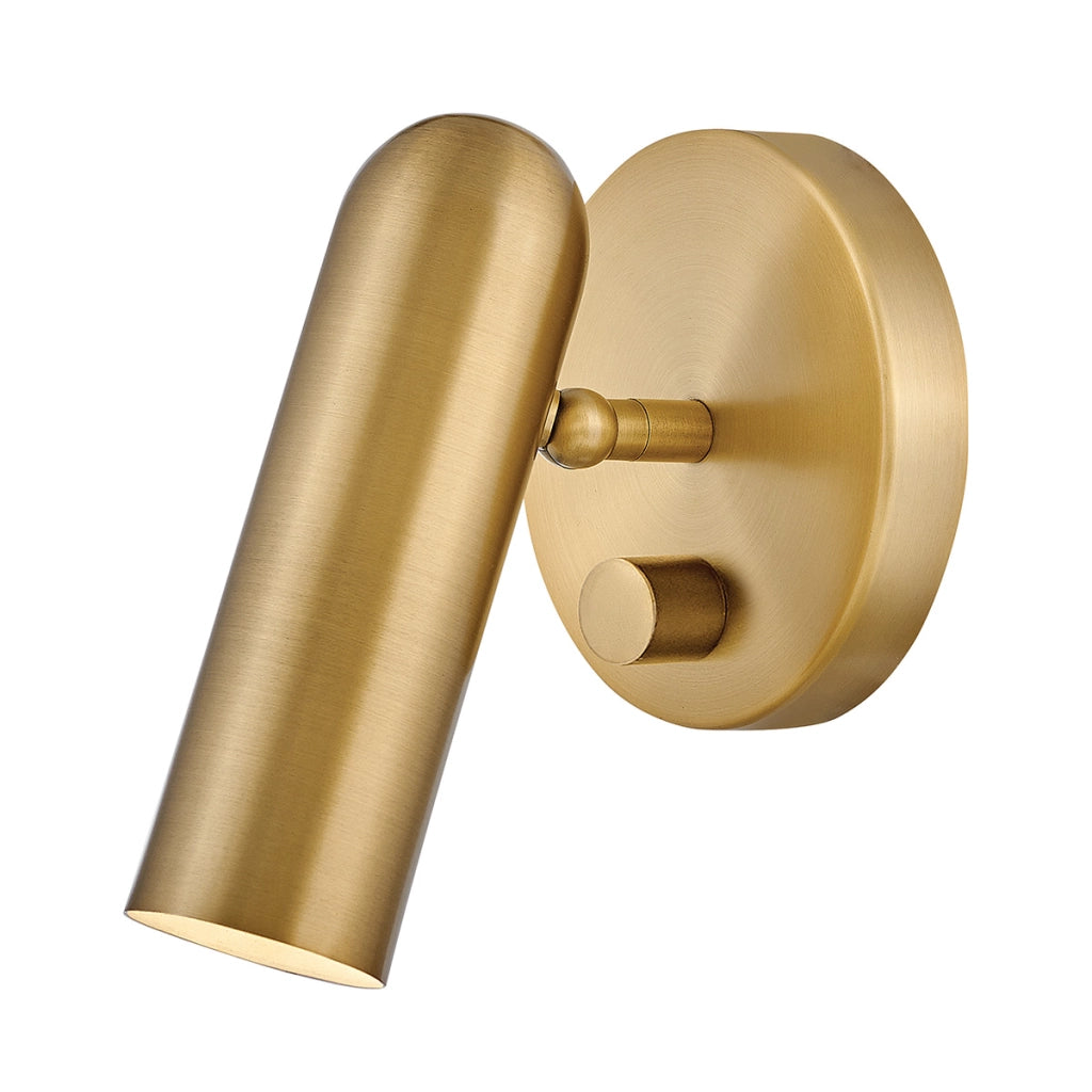 Applique LED lettura con interruttore ottone Dax 8W Hinkley
